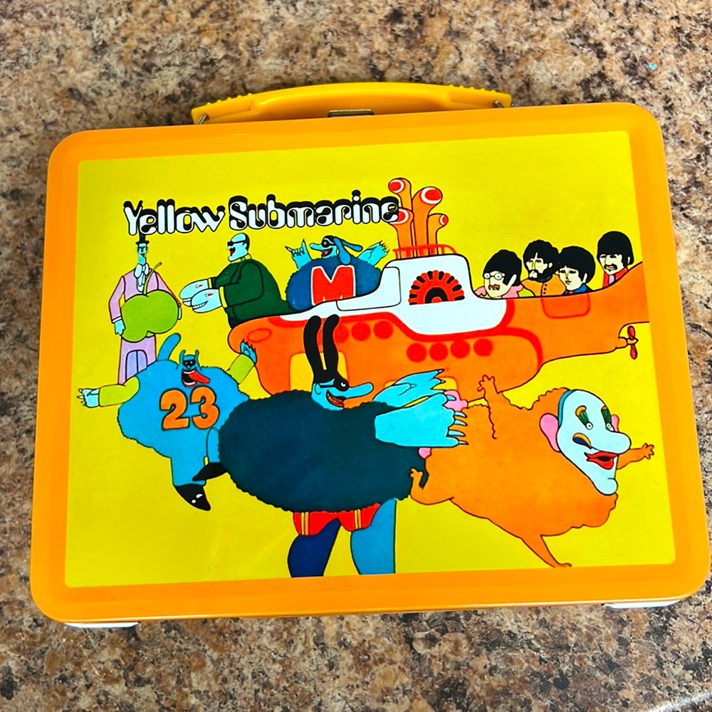 - Yellow submarine lunch box